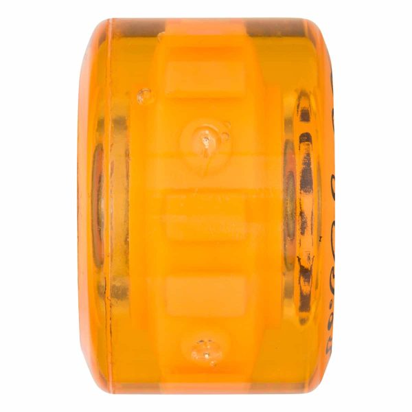 Slimeballs Skateboard Wheels - 60mm Light Ups OG Slime Orange 78a