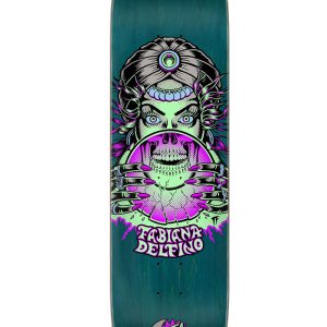 Santa Cruz Skateboards - Delfino Fortune Teller Glow VX Deck 8.25in x 31.60in