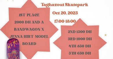 All Girl Skate Contest Tagazout Morroco - Oct. 20