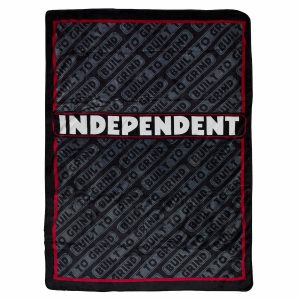 Independent Bar Logo Blanket Black OS
