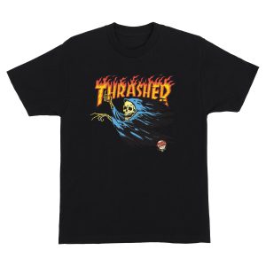 Santa Cruz - Thrasher Corey O'Brien Reaper mashup S/S Heavyweight T-Shirt Mens