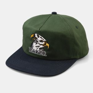 Baker Skateboards Eagle Eyes Hat Green/Navy