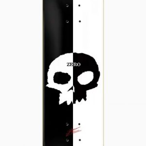 Zero Skateboards - Edwards Split Skull Skateboard Deck 8.25