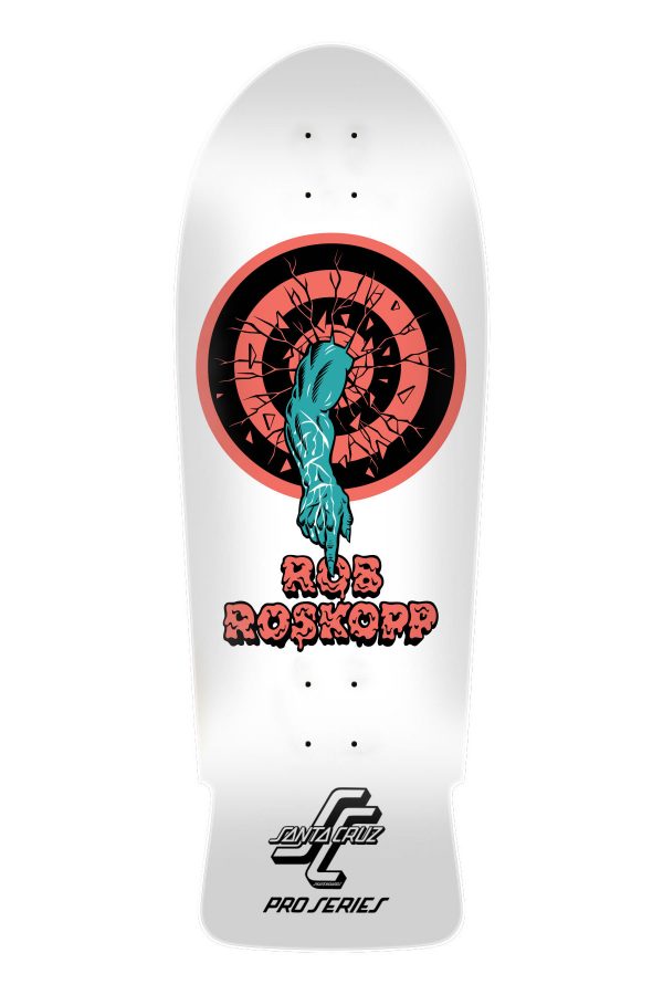 Santa Cruz - Rob Roskopp One Reissue Skateboard Deck 10.35in x 30.06in