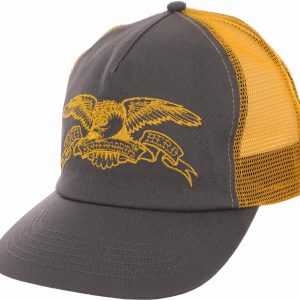 Anti-Hero Embroidered Basic Eagle Mesh Hat Grey/Gold