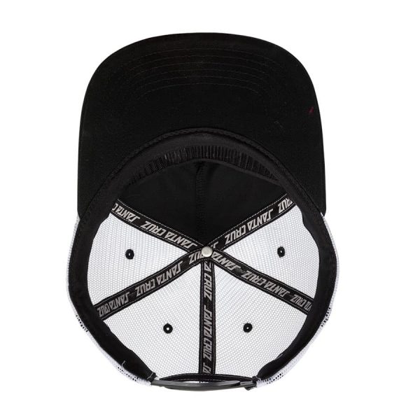 Santa Cruz - Rob Target Trucker Mesh Hat Black/White