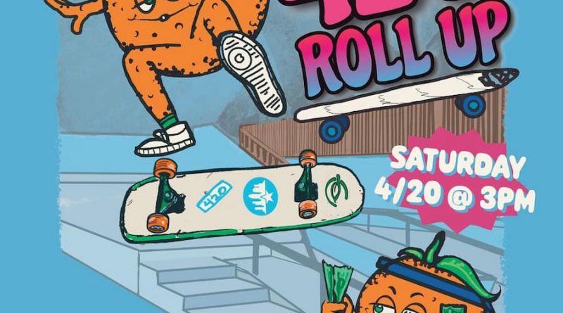 Saturday, April 20 for the Curaleaf 420 Roll Up Cash for Tricks Event!