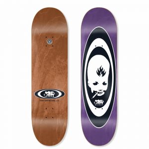 Black Label Skateboards - Thumbhead Oval 8.5 Deck