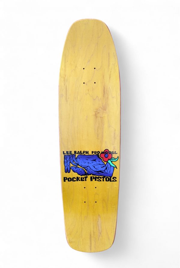Pocket Pistols Skateboards - 9.0 Lee Ralph Lee n Roses Pro Deck