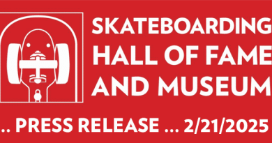 Skateboarding Hall of Fame Press Release Feb 21, 2025